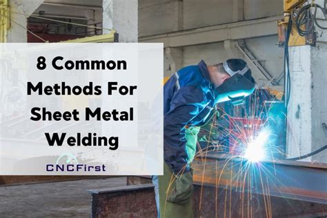 sheet metal attachment methods|sheet metal welding process.